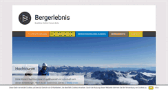 Desktop Screenshot of bergerlebnis.com
